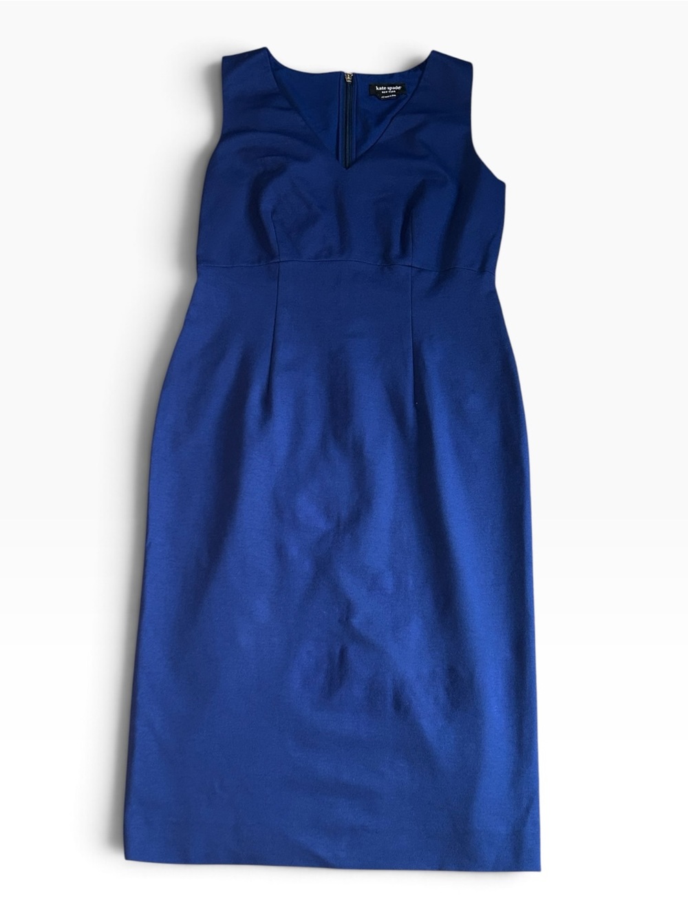 Kate Spade New York Royal Blue Sleeveless Dress Size 10 NWT